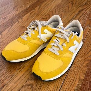 Mens New Balance Yellow Sneakers